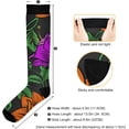 thumbnail image 3 of FREEAMG Halloween Pumpkin Autumn Hat Compression Socks for Women and Men, 1 Pair, 3 of 7