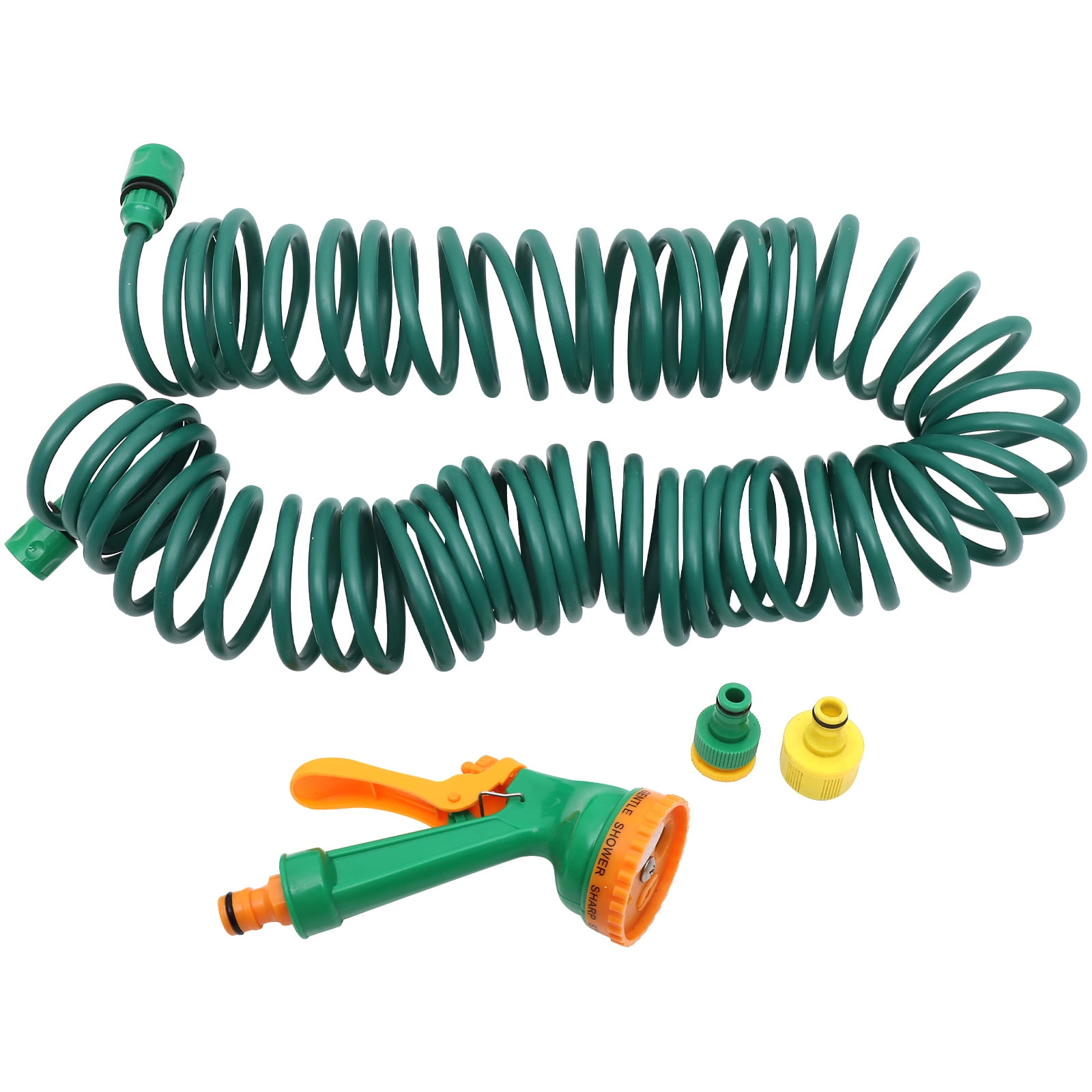 COMPUKAS 1Set Garden Hose Coil for Portable Watering 10m