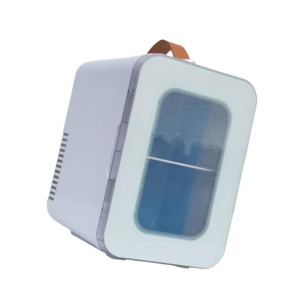 Mini refrigerador personal portátil, refrigerador de maquillaje 6L, refrigerador de maquillaje personal para automóvil
