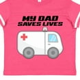 thumbnail image 4 of Inktastic My Dad Saves Lives- Ambulance Boys or Girls Toddler T-Shirt, 4 of 5