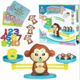 thumbnail image 2 of De Juguetes De Conteo, Equilibrio De Mono, Juegos Educativos De Conteo De Matemáticas, Equilibrio De Medición, Regalo Divertido Para Niñas Y Niños 1 Juego Guardurnaity FN003113-00, 2 of 2