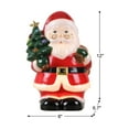 thumbnail image 5 of Mr. Christmas 24 In. Lit Santa Blow Mold, Festive, White, 1, 5 of 9