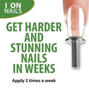 Amen I on Nails Hardener w/ Calcium Biotin 0.40oz, Longer, Stronger, No More Brittle Nails Base Coat