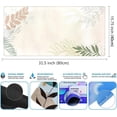 thumbnail image 3 of Boho Pastel Abstract Mouse Pad - Matcha Green Aesthetic Desk Mat, 31.5x15.75 Inch, Ideal for Women & Gamers, Stylish Office Decor, 3 of 6