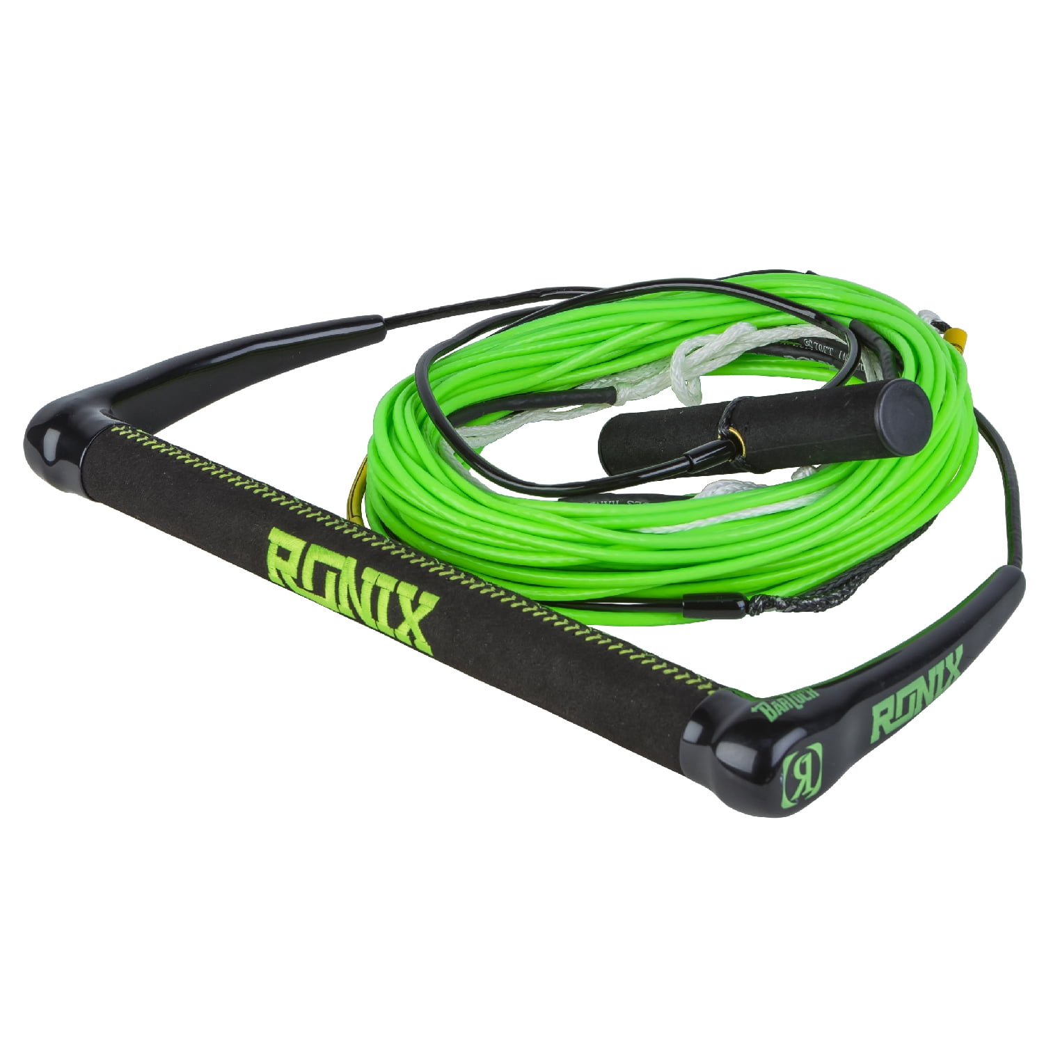 Ronix 2018 Combo 5.5 Dyneema Bar Lock Hide Grip "T" w R6 Rope (Assorted) Wakeboard Rope & Handle Combo by Ronix