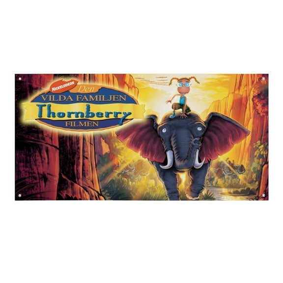 The Wild Thornberrys-Theme Backdrops Banner Birthday Party Decor Supplies Personalized Party Backdrop Decoration,5x3ft（150x90cm）
