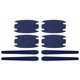 thumbnail image 1 of Pegatina Protectora de Taza de Puerta de Coche Universal 51x89mm Unique Bargains Anti-Rayas + Película Protectora de Manija de Puerta de Auto 1 Juego Azul, 1 of 1