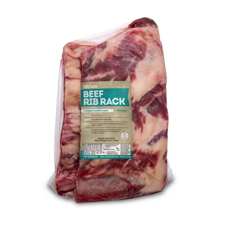 Beef Backribs Bone-In, 3.0 - 4.29 lb (The Best Beef Ribs)