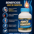thumbnail image 4 of Force Forever Suplemento Articular Tapa Azul 60 Tab 400mg 5 Pzs, 4 of 11