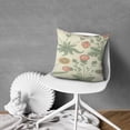 thumbnail image 5 of Pack of 2 Rustic Cotton Linen Vintage Flowers Pillow Covers – 20x20 Inch Decorative Square Cushion Covers, Perfect for Sofa, Couch Decoration, 5 of 7