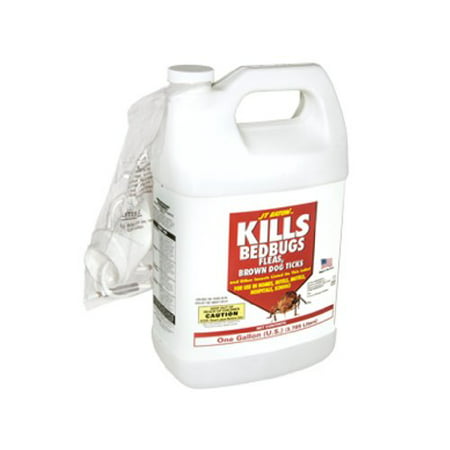 Ready to Use Oil Based Bedbug Spray with Sprayer Attachment 1-Gallon by JT (Best Medicine For Bed Bug Bites)