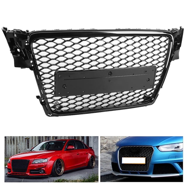 Grille para el Estilo RS4 Grille del Cardia del Sport Mesh Partir para /S4 B8 2009-2012