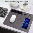 thumbnail image 2 of Wireless Charging Gaming Mouse Pad Extended Mouse Mat Anti Fray Stitching & Non Slip Grip Wireless Charger Compatible with Qi Enabled Phones & Devices, 2 of 8