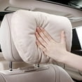 thumbnail image 2 of Almohada Cervical Ergonómica Ajustable con Espuma Suave, Reposacabezas Universal para Asientos de Vehículo, Soporte para Cuello para Conducir y Viajes Largos, 2 of 15