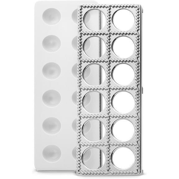 Bellemain Ravioli Maker Press, Pelmeni Mold, Ravioli Cutter & Dumpling Maker, 1.5”