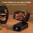 thumbnail image 4 of Gifts for Men Women, Cell Phone Stand with Bluetooth Speaker Led Light, Unique Gifts for Dad Him Husband Boyfriend, Cool Gadget Compatible with iPhone/Android, Ideal Gifts for Christmas, 4 of 7
