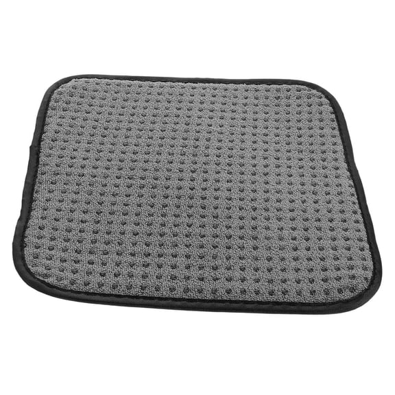 ELAYARD Reusable Dark Grey Bowling Cleaning Cloth with Soft Polyester Material and Portable Size