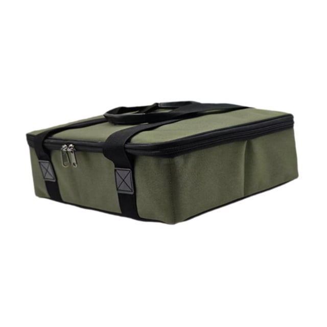 Bolsa de almacenamiento para tanque de gasolina, protección, portátil, para mochileros, viajes, multifunción. Verde