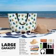 thumbnail image 5 of Daiia Cute Turtle Beach Travel Bag - Water-Resistant Beach Bag, Lightweight Tote with 7 Pockets for Women and Men - Gym,Pool,Camping,Reusable Grocery Bag, 5 of 7
