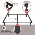 thumbnail image 4 of Inst-a-matic - Heavy Duty Bed Frame with Rollers & Glides - Twin / Full / Queen / California King / Eastern King, 4 of 10