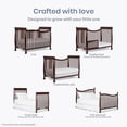 thumbnail image 5 of Dream On Me Violet 7-in-1 Convertible Crib Espresso, 5 of 11
