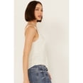 thumbnail image 2 of Shyanne Women's Crochet Trim Faux Suede Cami - SWSP24K72-IV Medium  US, 2 of 4