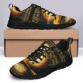 thumbnail image 4 of Happy Halloween Witch Running Shoes Sneakers Mesh Black Size 10.5, 4 of 5