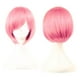thumbnail image 5 of Peluca Rosa Vivo Corta Cabello Liso Y Fleco Kanekalon rosa Unitalla Lymalimoon SW BOB Rosa Vivo, 5 of 7