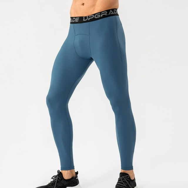 Pantalones de yoga largos para hombre, de secado rápido, deportivos, de alta elasticidad, para correr, baloncesto, entrenamiento
