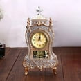 thumbnail image 6 of YIEMEEN European Vintage Mantels Clock Musical Melodies Chimes Classical Home Decors, 6 of 17