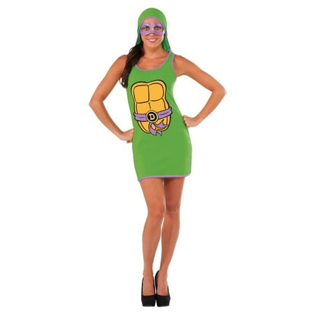 Donatello Teenage Mutant Ninja Turtles Womens Tank Dress Costume-S