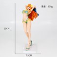 thumbnail image 3 of Figura de acción de Anime de una pieza, traje de baño Nami, figura Sexy de niñas, modelo coleccionable de PVC, juguete, regalo para niños, 2 tipos, 3 of 4