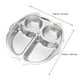 thumbnail image 4 of Platos infantiles de acero inoxidable con forma de búho, platos divididos para niños pequeños, bandejas irrompibles para el almuerzo, ideales para guardería y el hogar., 4 of 5