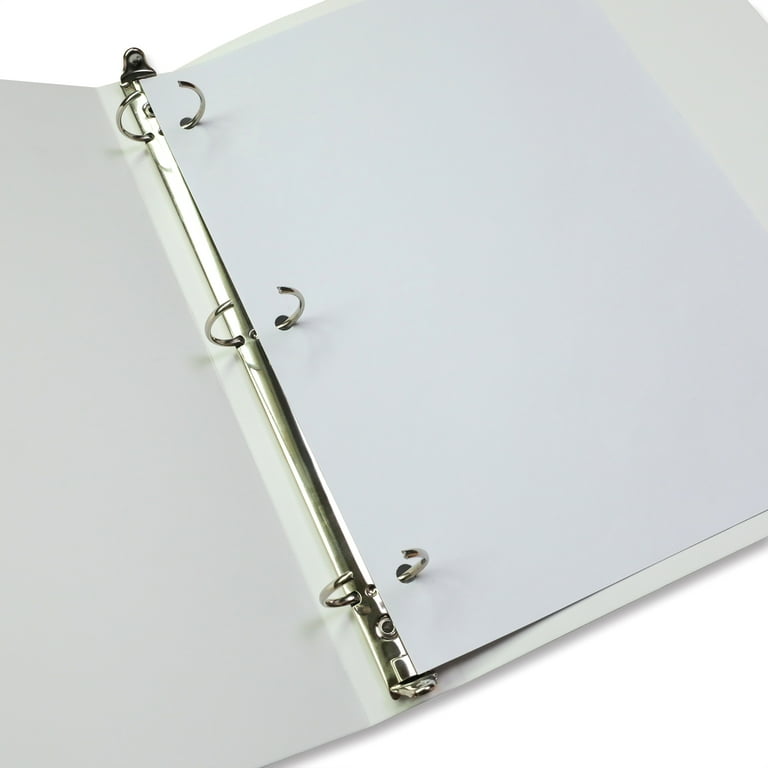 Bazic 1 Matte Bright Color Poly 3-Ring Binder w/ Pocket