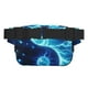 thumbnail image 3 of Fotbe Blue Yin And Yang Cangurera Cuadrada con Estampado de Doble Capa, Bolsa de Cintura Ajustable Mini para Hombres y Mujeres, 3 of 9