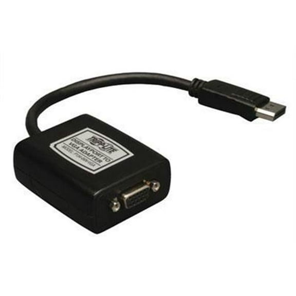 Tripp Lite  Displayport to VGA Adapter 6in. (Black)
