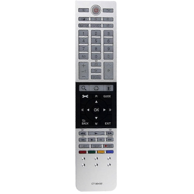 Replace CT 90430 Remote Control for Toshiba 4K Ultra HD TV HD Smart TV