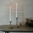 thumbnail image 4 of Better Homes & Gardens Gold Cast Iron Metal Taper Candle Holder, 2-Pack, 4 of 12