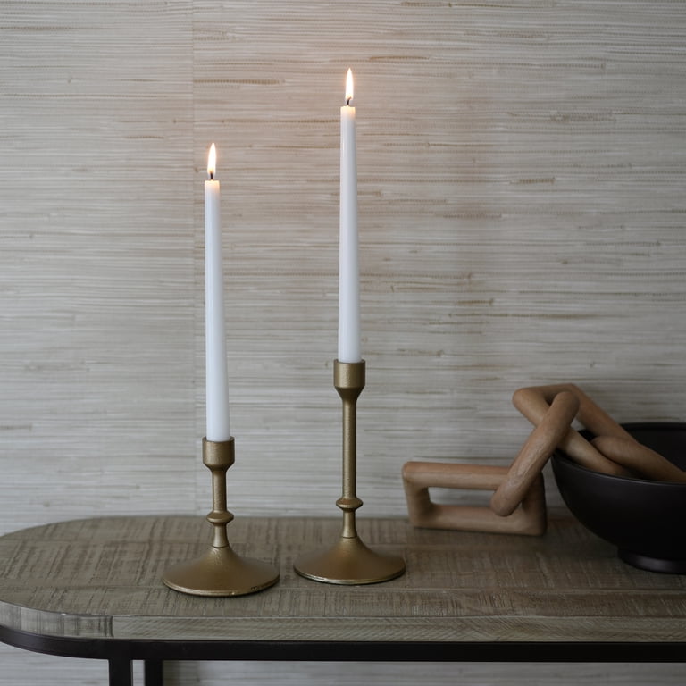 Better Homes & Gardens Gold Metal Taper Candleholders, 2-Pack photo 4