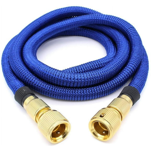 Garden Hose, Expandable Garden Water Hose Flexible Retractable Hose With Metal Fittings For Irrigation/Garden Cleaning/Car Washing (2.5M)