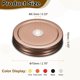 thumbnail image 2 of 12pcs Tapas para frascos Mason 2.76" Cubiertas de lata para conservas con agujero para popote, oro rosa, 2 of 7