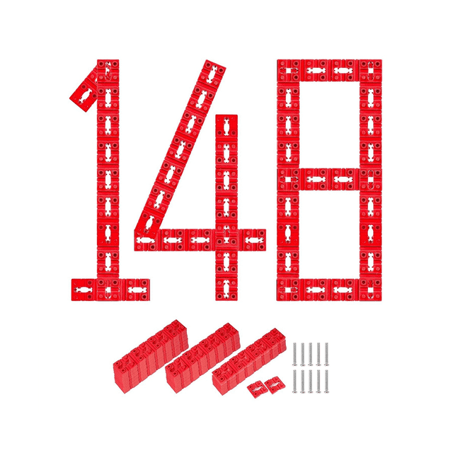 148Pcs Outlet Spacers for Electrical Box+10Pcs Screws,Electric Switch Receptacle Spacers Socket Outlet Shims Extender