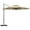 Khaki, variant on Outsunny 10FT Cantilever Patio Umbrella Offset Umbrella w/ Crank&Tilt Khaki