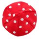 thumbnail image 1 of Plush Mushroom Beret Hat for Adults Funny Spotted Headpiece for Cosplay, Festivals, and Stage Performances Creative Costume Accessory, 1 of 5