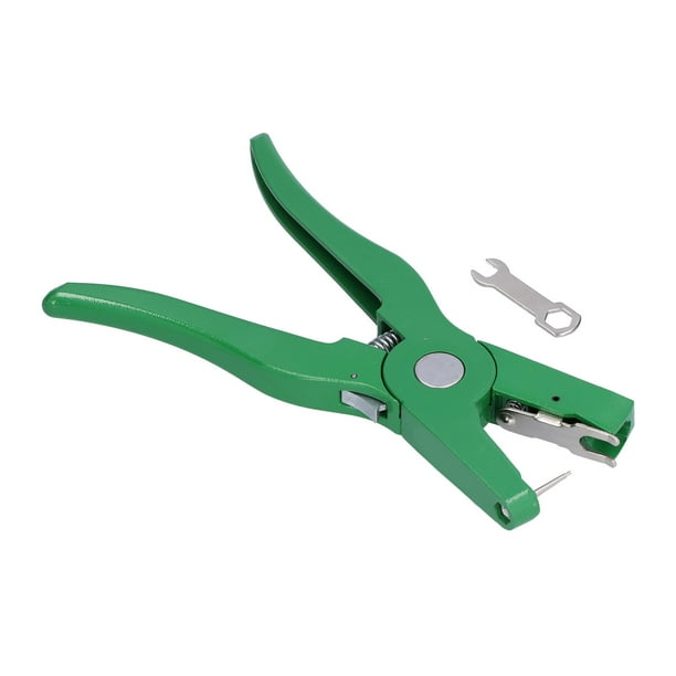 Alicates para etiquetas de oreja, aleación de aluminio, aplicador de etiquetas de oreja para ganado, cerdos, ganado, ovejas