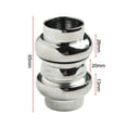 thumbnail image 4 of 1\" Threaded Bicycle Headset Fixed Gear Racing Bike Headset Bearing 22.2mm, 4 of 8