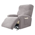 thumbnail image 5 of AIGIA Recliner Chair Covers Recliner Cover Waterproof Recliner Slipcovers 4-Piece Non Slip Reclining Slipcovers with Storage Pockets ﻿, 5 of 12