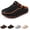 Black, variant on Women Men Cloud Shoes Wide Toe Box, 2026 New Waterproof EVA Slip-On Clogs with Arch Support Cushioned Slippers