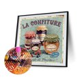 thumbnail image 1 of Cuadros Decorativos Té de la tarde diamante pintura Rhinestone completo taladro redondo decoración (sz2481) Tmvgtek embutido en tela, 1 of 8