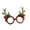 GD2, variant on Christmas Glasses Frame with Glitter - Eyeglasses for Photo Booth Props, Xmas Party Favors, Holiday Dinner & Christmas Picnic Supplies for All Ages